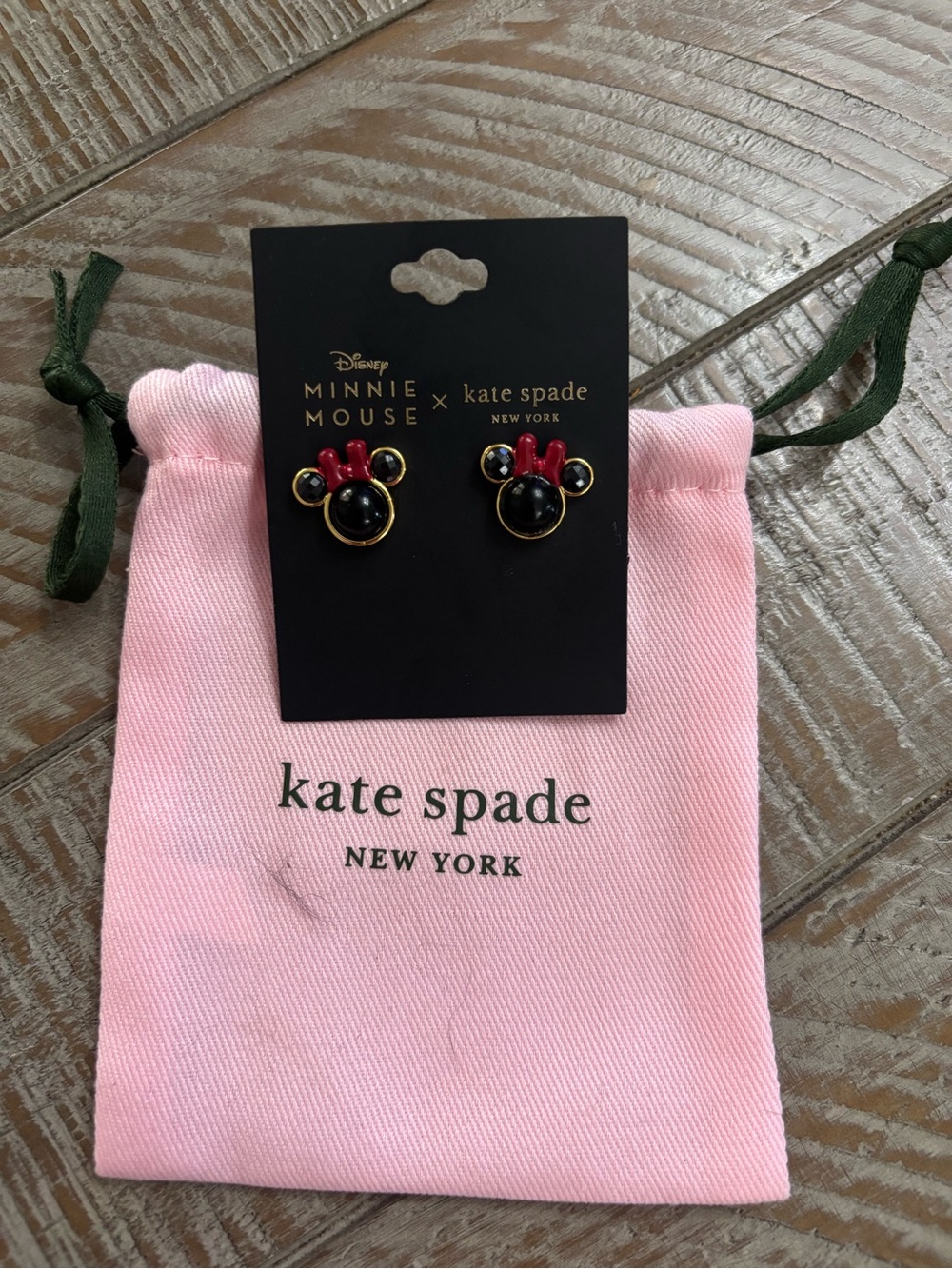 Disney x Kate Spade New York Minnie Mouse Stud Earrings
